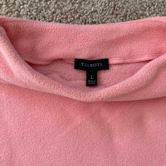 Talbots fleece sweater. Like new. - Picture 4 of 4